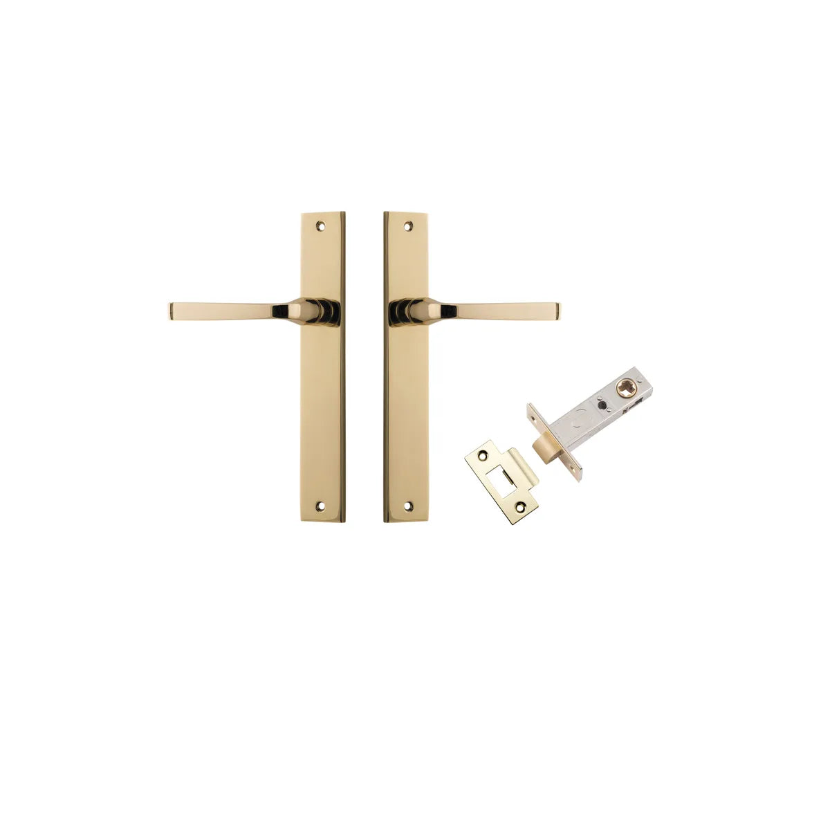 Annecy Lever - Rectangular Backplate Passage Kit