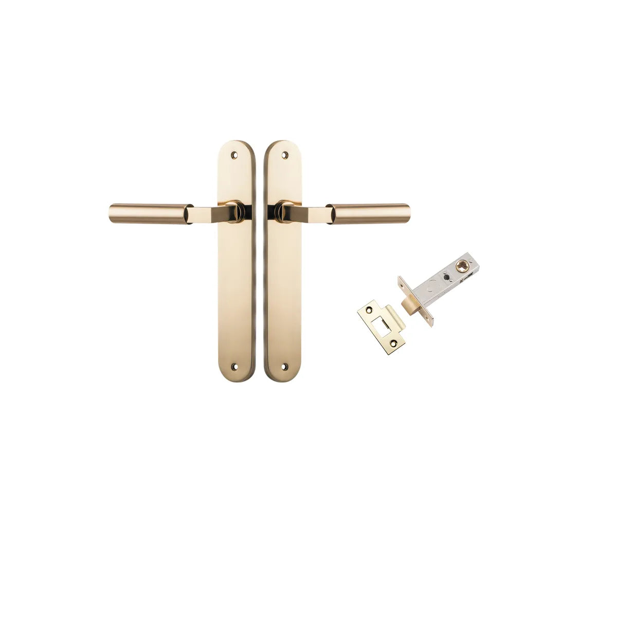 Berlin Lever - Oval Backplate Passage Kit