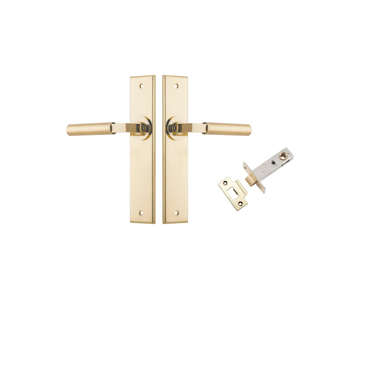 Berlin Lever - Chamfered Backplate Passage Kit
