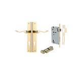 Stirling Lever - Rectangular Backplate Entrance Kit with High Security Lock - entrance set configuration (13 of 16)