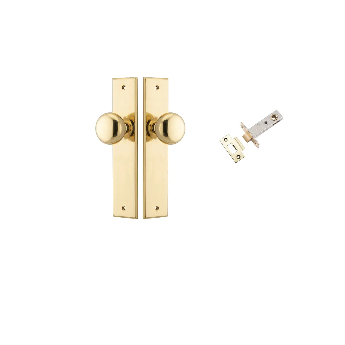 Cambridge Knob - Chamfered Backplate Passage Kit