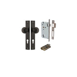 Guildford Knob - Rectangular Backplate Entrance Kit with High Security Lock - entrance set configuration (9 of 18)