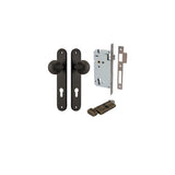 Guildford Knob - Oval Backplate Entrance Kit with High Security Lock - entrance set configuration (18 of 18)