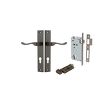 Stirling Lever - Rectangular Backplate Entrance Kit with High Security Lock - entrance set configuration (16 of 16)