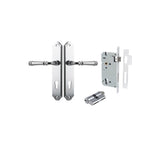 Verona Lever - Shouldered Backplate Entrance Kit with High Security Lock - entrance set configuration (6 of 18)