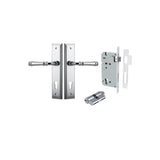 Verona Lever - Stepped Backplate Entrance Kit with High Security Lock - entrance set configuration (6 of 18)