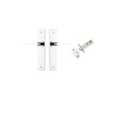 Como Lever - Chamfered Backplate Passage Kit