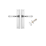 Verona Lever - Chamfered  Backplate Passage Kit