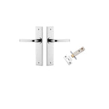 Annecy Lever - Chamfered Backplate Passage Kit