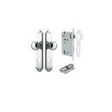 Paddington Knob - Shouldered Backplate Entrance Kit with High Security Lock - entrance set configuration (6 of 18)