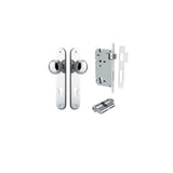 Paddington Knob - Oval Backplate Entrance Kit with High Security Lock - entrance set configuration (6 of 18)