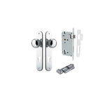 Paddington Knob - Oval Backplate Entrance Kit with High Security Lock - entrance set configuration (15 of 18)