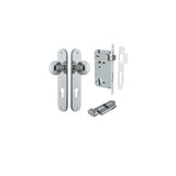 Guildford Knob - Oval Backplate Entrance Kit with High Security Lock - entrance set configuration (15 of 18)