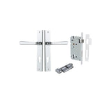 Copenhagen Lever - Rectangular Backplate Entrance Kit with High Security Lock - entrance set configuration (12 of 14)