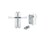 Copenhagen Lever - Shouldered Backplate Entrance Kit with High Security Lock - entrance set configuration (5 of 14)