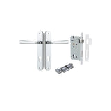 Copenhagen Lever - Oval Backplate Entrance Kit with High Security Lock - entrance set configuration (12 of 14)