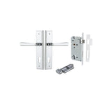 Copenhagen Lever - Stepped Backplate Entrance Kit with High Security Lock - entrance set configuration (12 of 14)