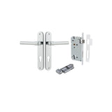 Helsinki Lever - Oval Backplate Entrance Kit with High Security Lock - entrance set configuration (12 of 14)