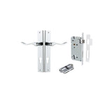 Stirling Lever - Rectangular Backplate Entrance Kit with High Security Lock - entrance set configuration (6 of 16)