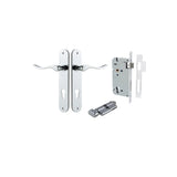 Stirling Lever - Oval Backplate Entrance Kit with High Security Lock - entrance set configuration (14 of 16)