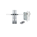 Annecy Lever - Rectangular Backplate Entrance Kit with High Security Lock - entrance set configuration (2 of 18)