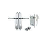 Verona Lever - Shouldered Backplate Entrance Kit with High Security Lock - entrance set configuration (2 of 18)