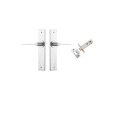 Como Lever - Chamfered Backplate Passage Kit