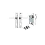 Bronte Lever - Chamfered Backplate Entrance Kit with High Security Lock - entrance set configuration (2 of 14)