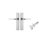 Annecy Lever - Chamfered Backplate Passage Kit