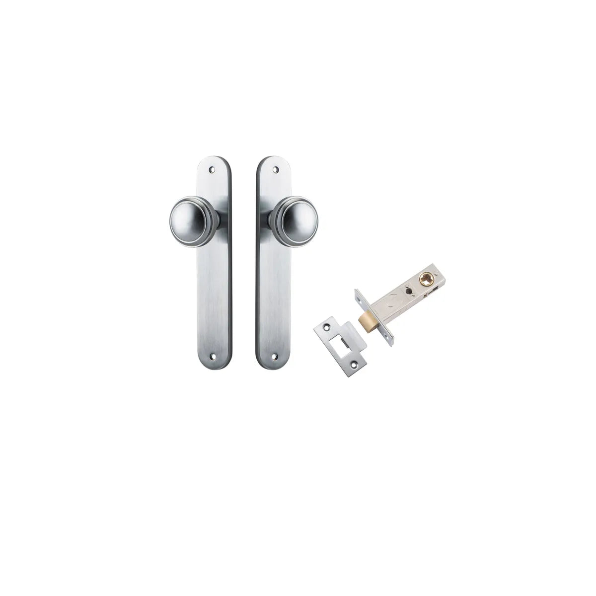 Paddington Knob - Oval Backplate Passage Kit