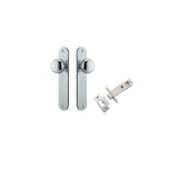 Cambridge Knob - Oval Backplate Passage Kit