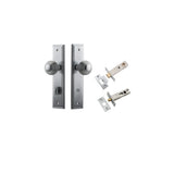 Guildford Knob - Stepped Backplate Privacy Kit with Privacy Turn