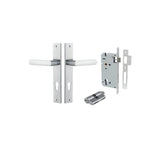 Osaka Lever - Rectangular Backplate Entrance Kit with High Security Lock - entrance set configuration (2 of 12)