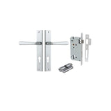 Copenhagen Lever - Rectangular Backplate Entrance Kit with High Security Lock - entrance set configuration (2 of 14)
