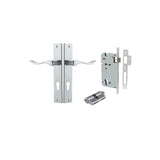 Stirling Lever - Rectangular Backplate Entrance Kit with High Security Lock - entrance set configuration (2 of 16)