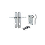 Stirling Lever - Shouldered Backplate Entrance Kit with High Security Lock