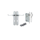 Stirling Lever - Oval Backplate Entrance Kit with High Security Lock - entrance set configuration (10 of 16)