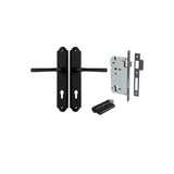 Annecy Lever - Shouldered Backplate Entrance Kit with High Security Lock - entrance set configuration (4 of 18)