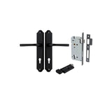 Annecy Lever - Shouldered Backplate Entrance Kit with High Security Lock - entrance set configuration (13 of 18)