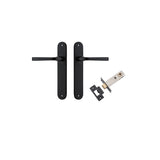 Annecy Lever - Oval Backplate Passage Kit