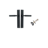 Brunswick Lever - Rectangular Backplate Passage Kit