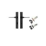 Como Lever - Rectangular Backplate Privacy Kit