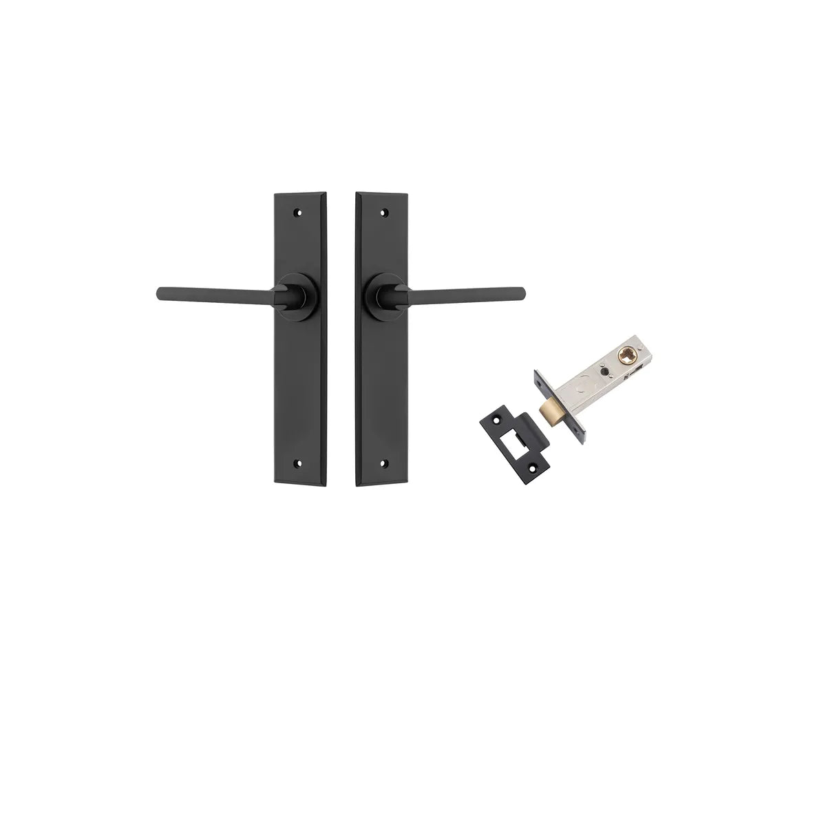 Baltimore Lever - Chamfered Backplate Passage Kit