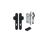Paddington Knob - Oval Backplate Entrance Kit with High Security Lock - entrance set configuration (4 of 18)