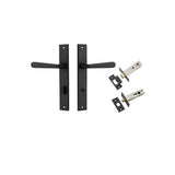 Copenhagen Lever - Rectangular Backplate Privacy Kit with Privacy Turn