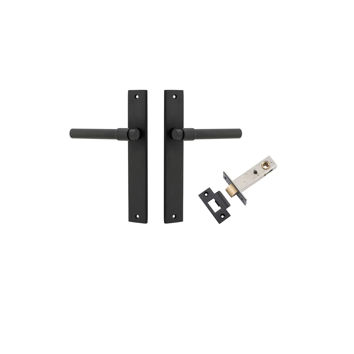 Helsinki Lever - Rectangular Backplate Passage Kit