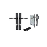 Stirling Lever - Rectangular Backplate Entrance Kit with High Security Lock - entrance set configuration (12 of 16)