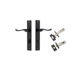 Stirling Lever - Rectangular Backplate Privacy Kit with Privacy Turn