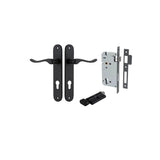 Stirling Lever - Oval Backplate Entrance Kit with High Security Lock - entrance set configuration (12 of 16)