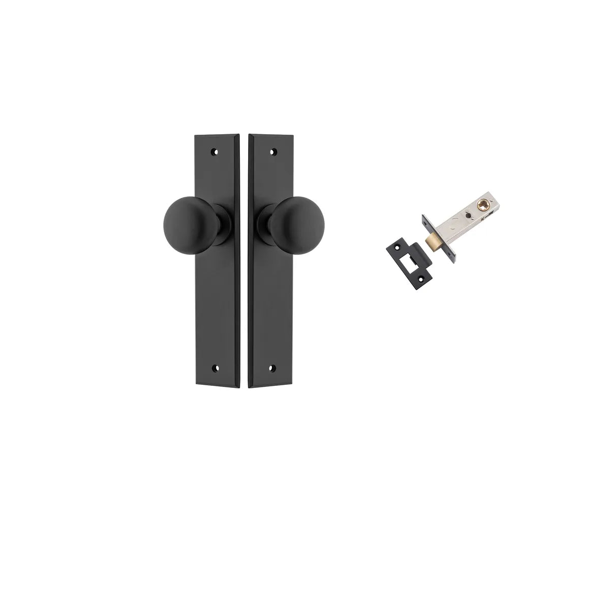 Cambridge Knob - Chamfered Backplate Passage Kit
